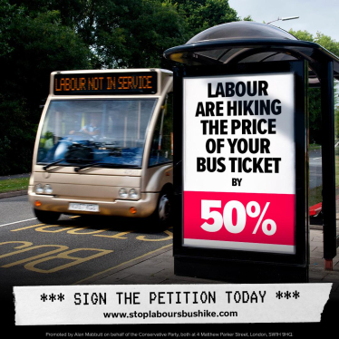 Labour's bus fair raise