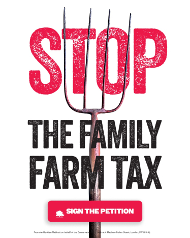 Stop the family farm tax